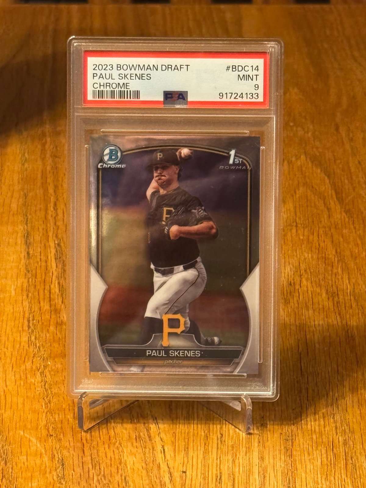 2023 Bowman Draft Paul Skenes RC PSA 9
