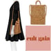 Cult Gaia Riya Beaded Bamboo And Wood Tote