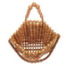 Cult Gaia Riya Beaded Bamboo And Wood Tote