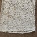 BECO Couture Cream Lace One Sleeve Dress