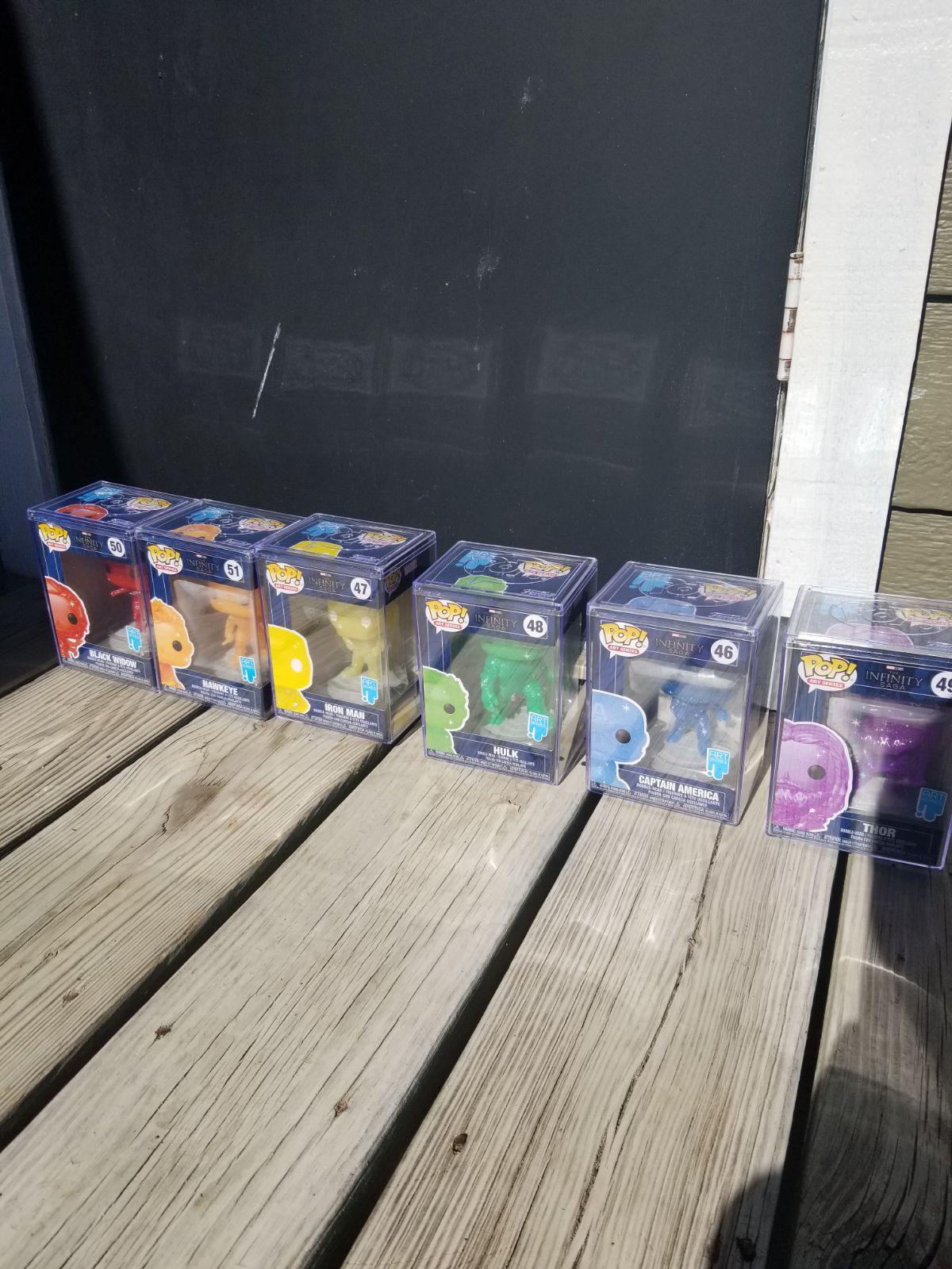Funko Pop! Marvel Infinity Saga set of 6
