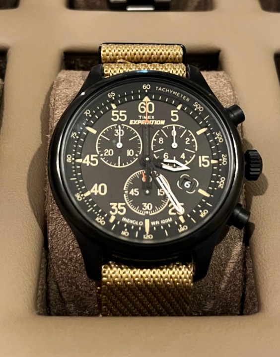 Timex Men Expedition Field Chrono 43mm Watch