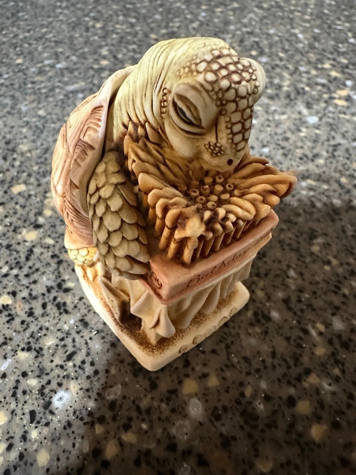 Titan Torto Retired 1997 Harmony Kingdom Wishful Thinking' Jest Figurine TJ