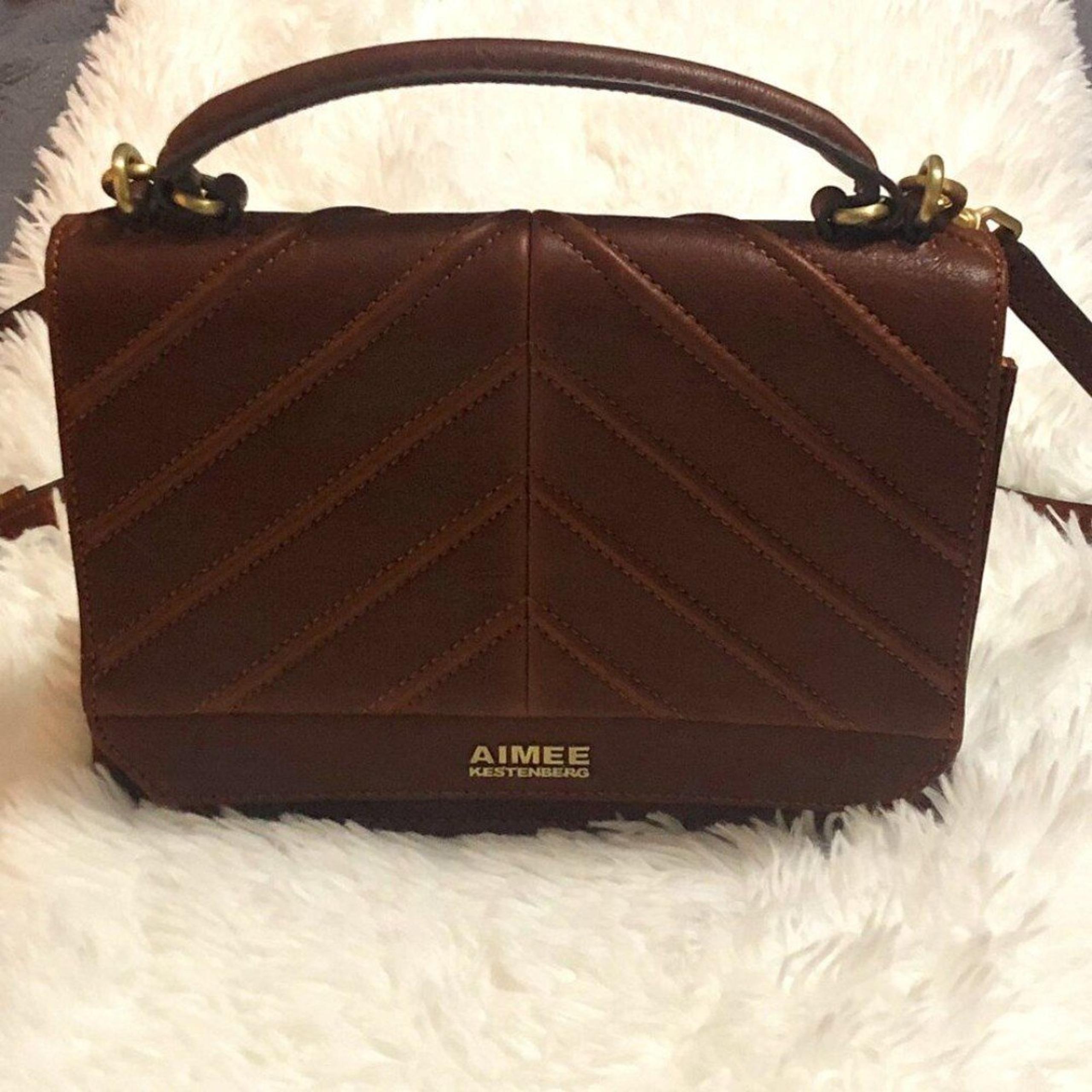 - Aimee Kestenberg - Expandable Leather Crossbody - Great Condition - Dust
