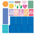 Stamps of Life Box Card Die Set - 5x7 box card