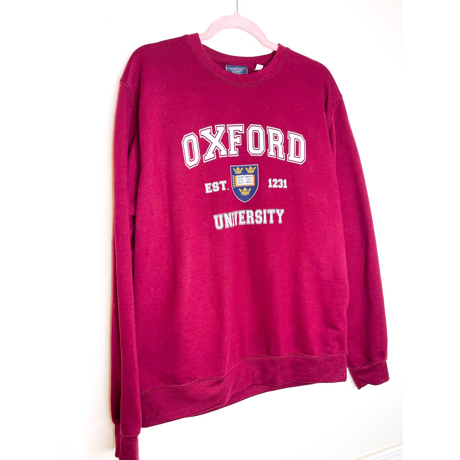 Vintage Oxford University Crewneck Sweatshirt Size Large