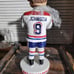 AUTyler Johnson #9 Spokane Chiefs Hockey Jersey Retirement Bobblehead NEW IN BOX
