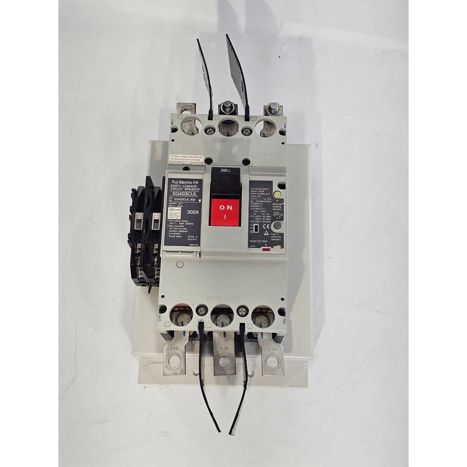 Fuji Electric SG403CUL 300 300A Earth Leakage Circuit Breaker