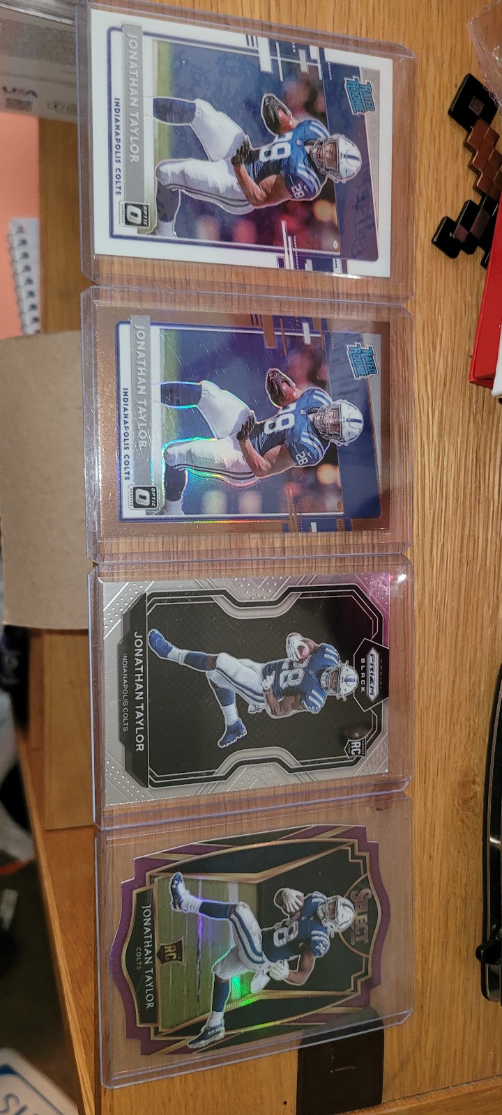 Johnathan Taylor rated rookie lot