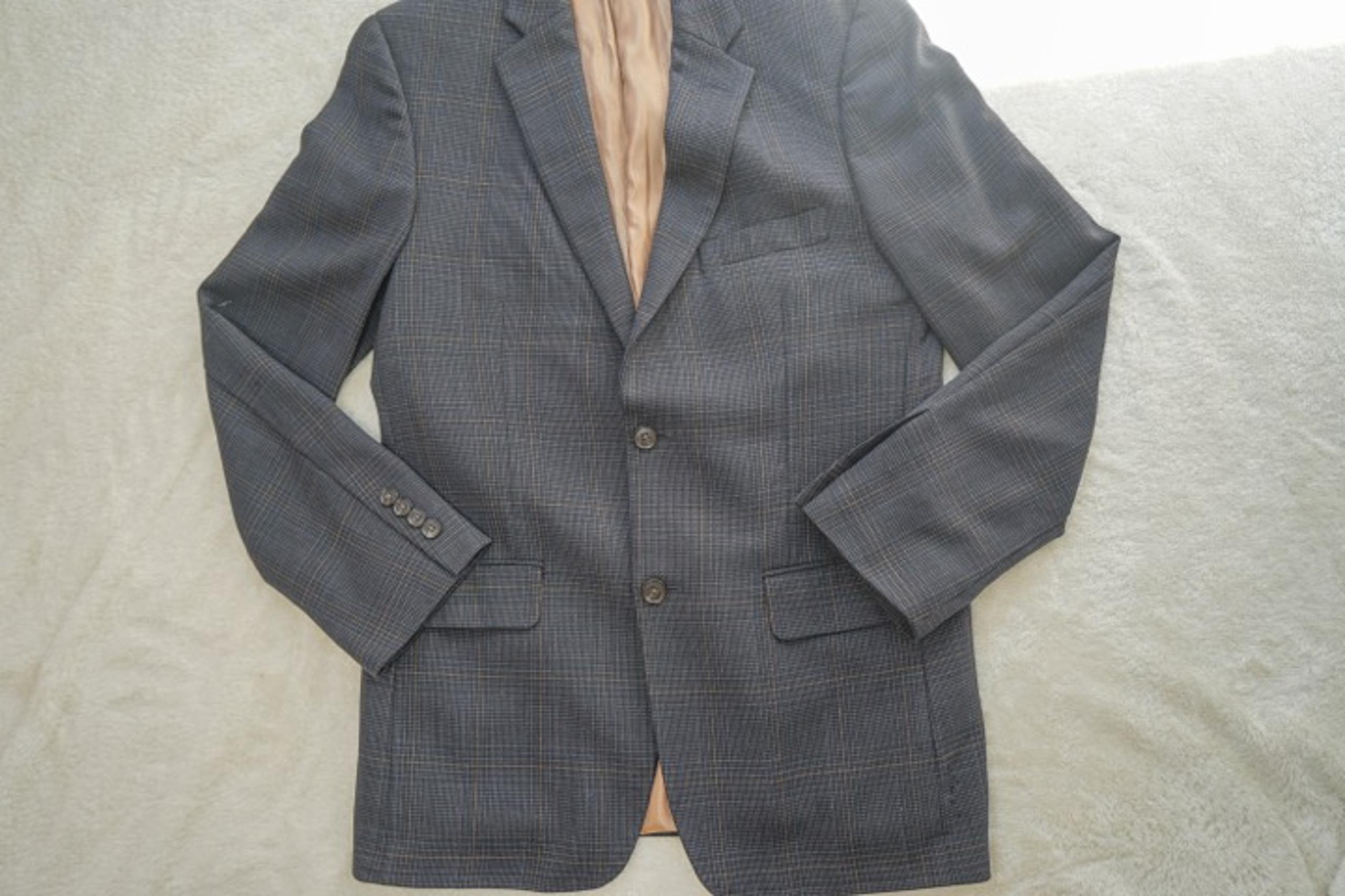 Men's Traditional Fit Comero Italian 100% Wool Sports Coat - Material London