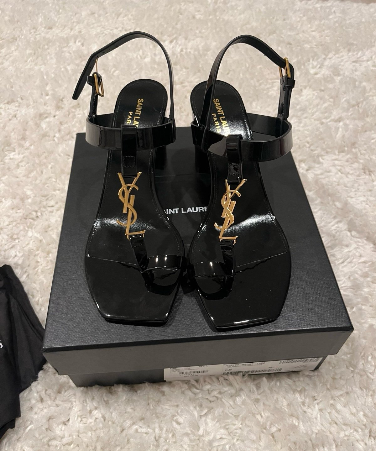 YSL Cassandra Sandals