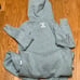 Adult Unisex Small Heather Grey Original Norwegian ONE PIECE Sweatsuit Romper