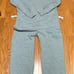 Adult Unisex Small Heather Grey Original Norwegian ONE PIECE Sweatsuit Romper