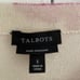 Talbots Womens Small 100% Pure Cashmere Audrey Sweater Violet Floral
