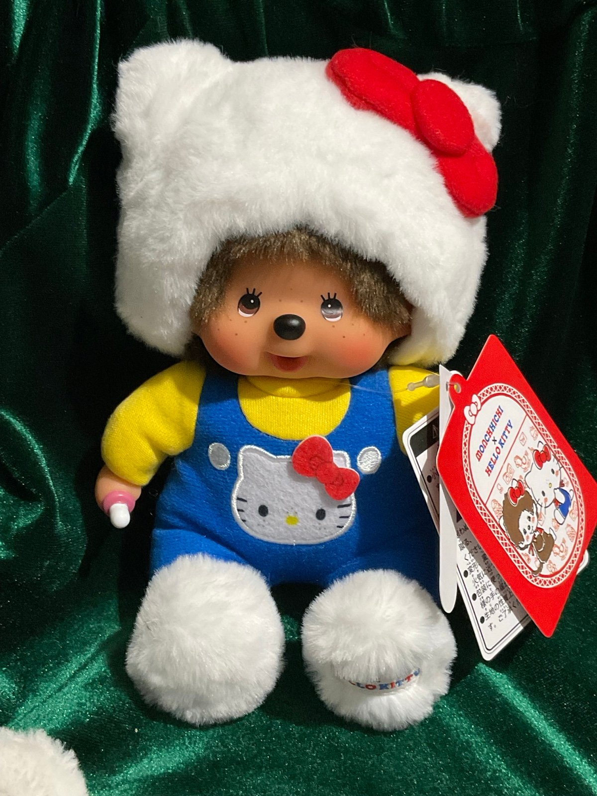 Monchhichi Hello Kitty Collaboration 8 inch Doll