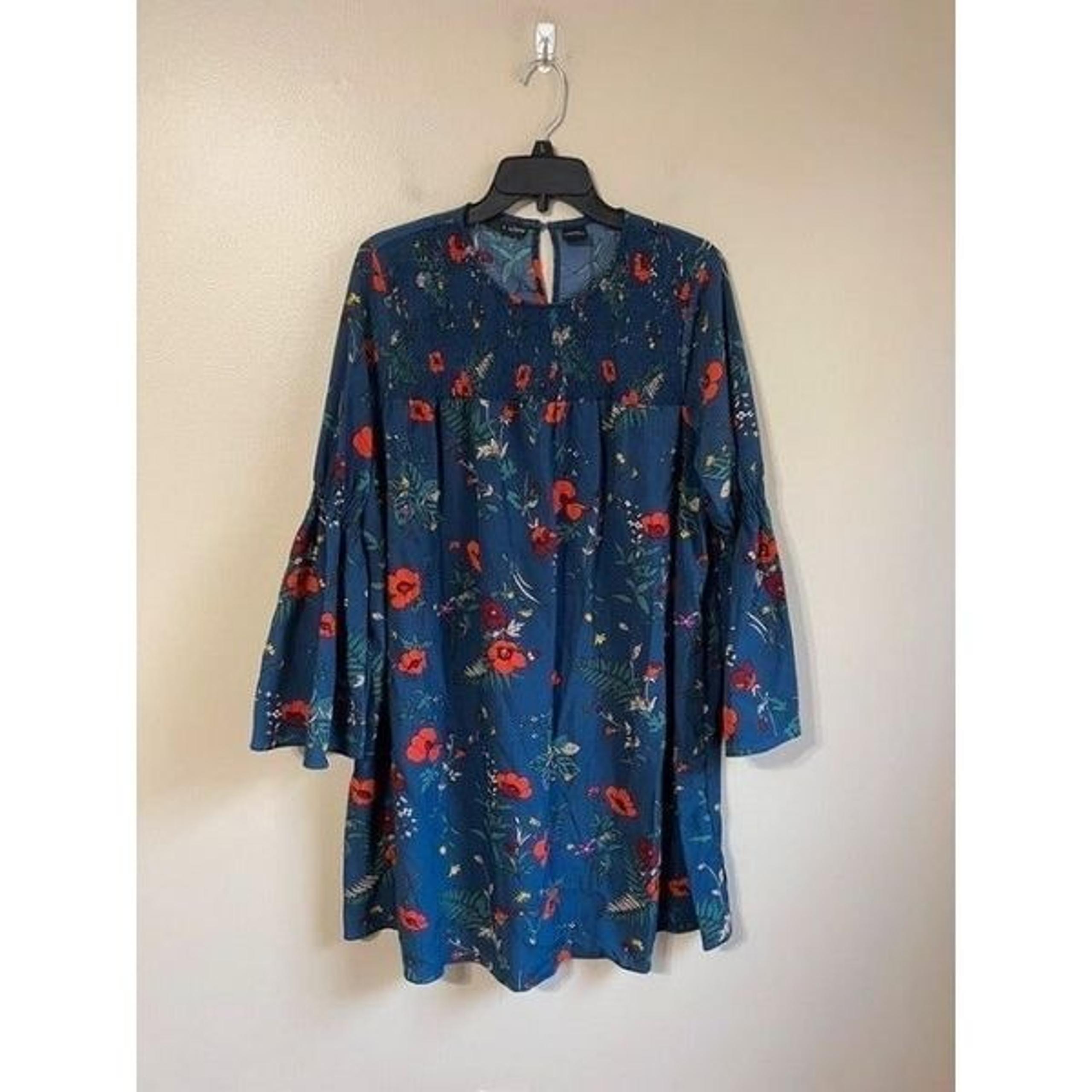 K. by Kersh medium blue floral dress