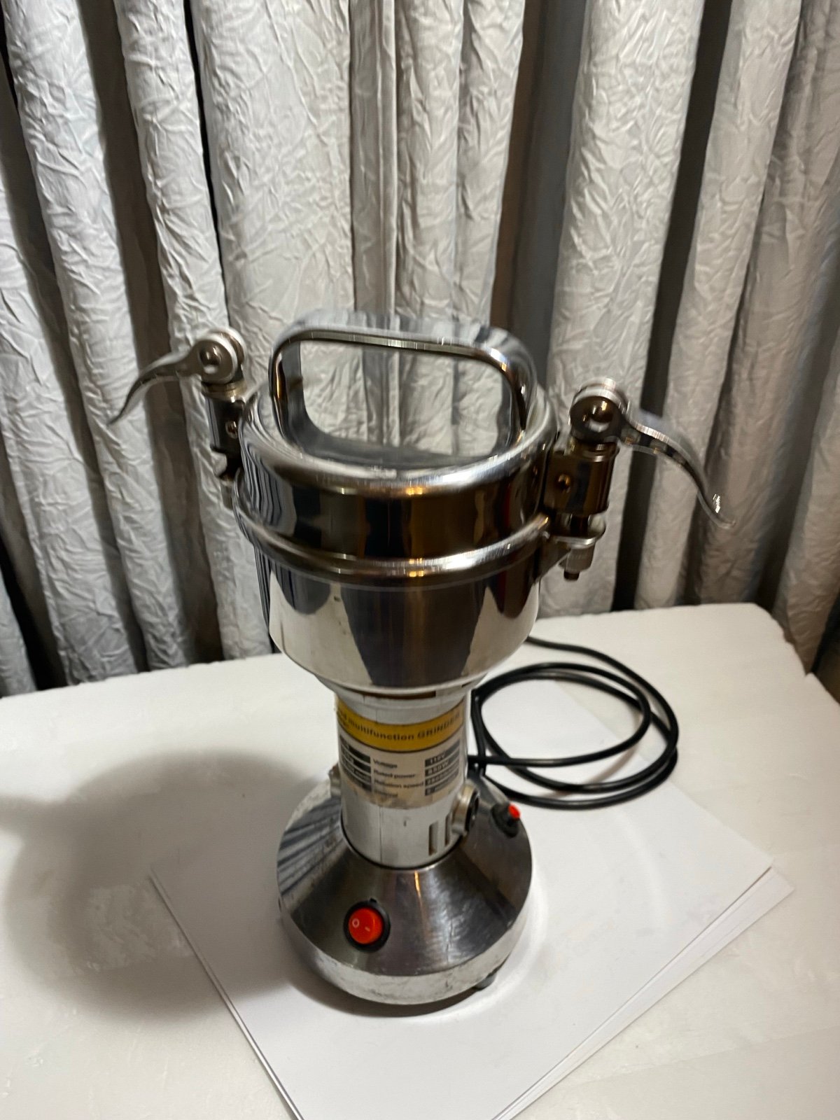 High Speed Multifunction Grinder Model HC-500 150G Capacity