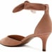 WomenLace Up Stiletto Slingback Leather