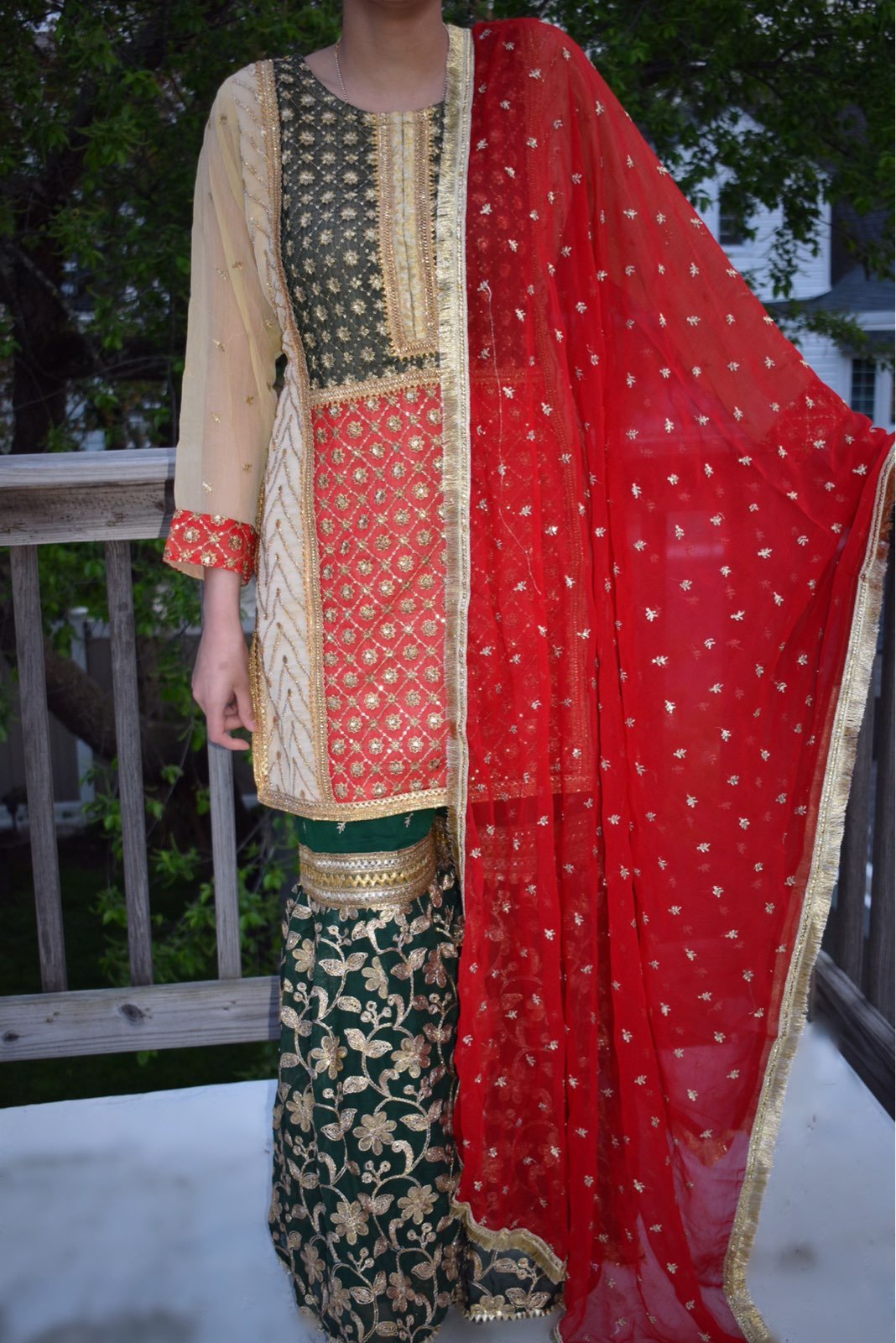 Pakistani-Indian Ghara Dress