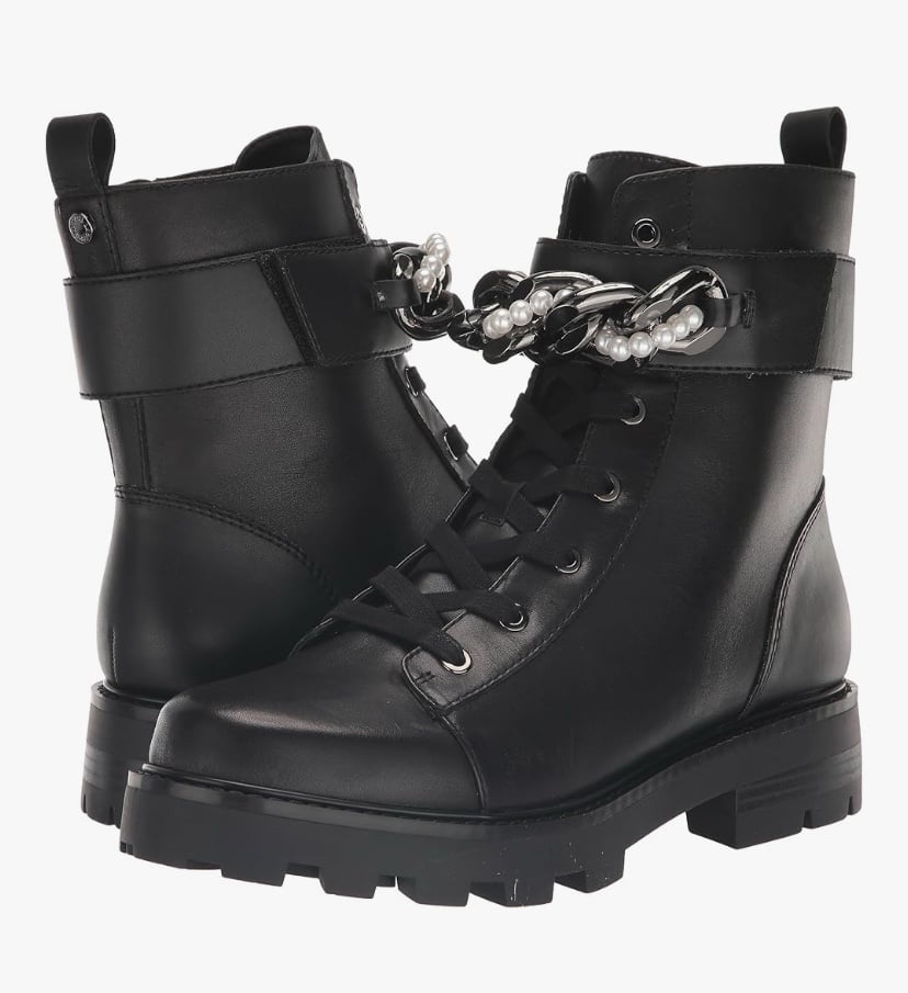 Karl Lagerfeld Paris Combat Boot