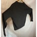 Men's Robert Bruce Dark Gray V-Neck Sweater- Size M- MINT- Made in the USA