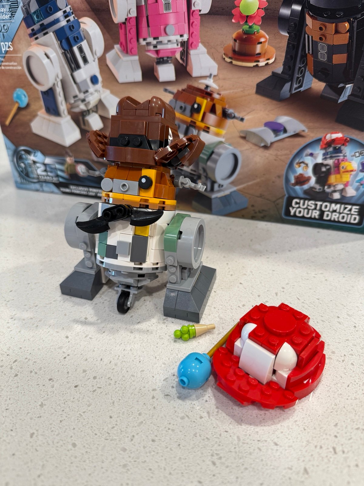 Lego StarWars Creative Droid Builder Cowboy Droid