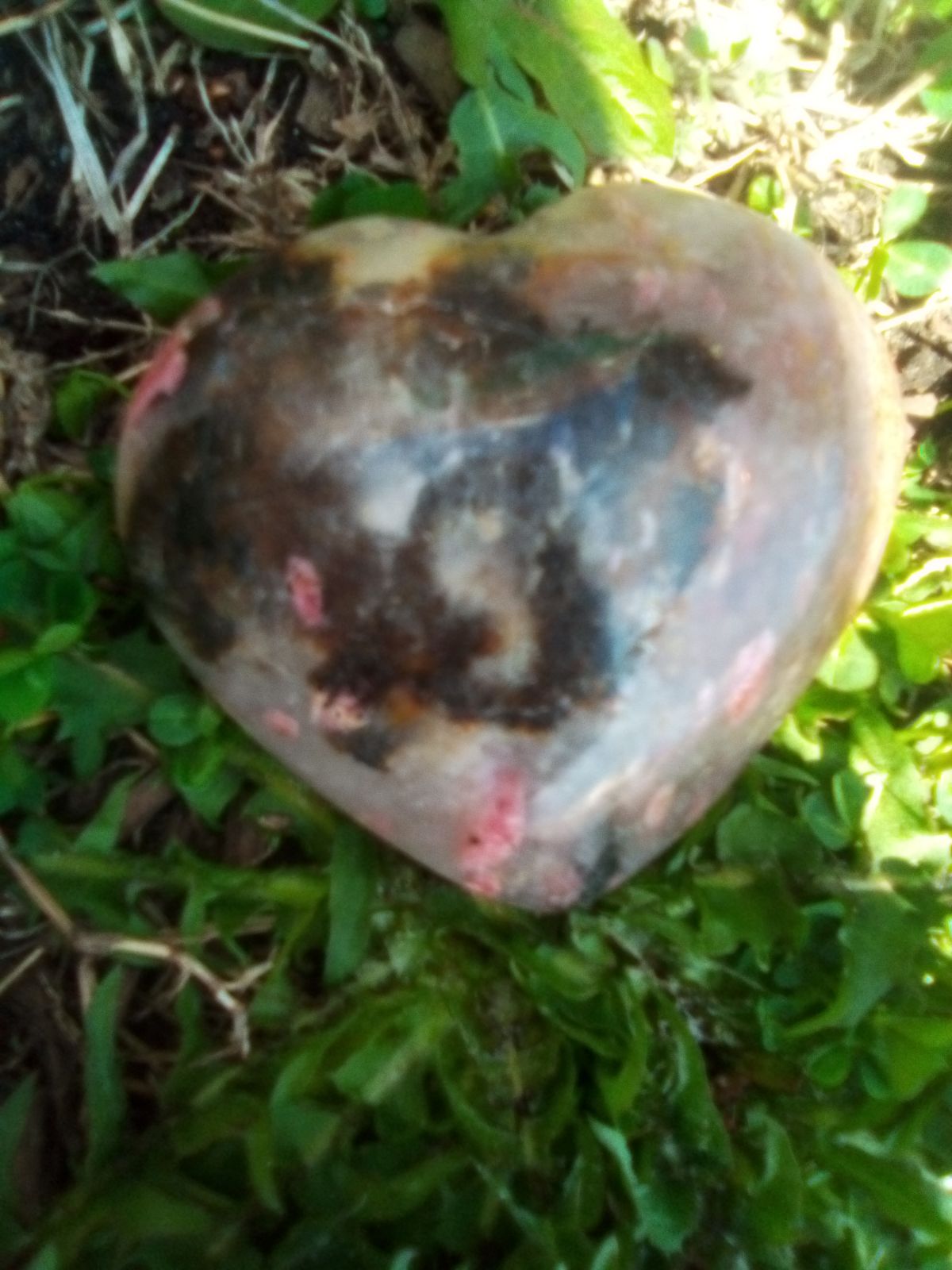 Pink Tourmaline Heart