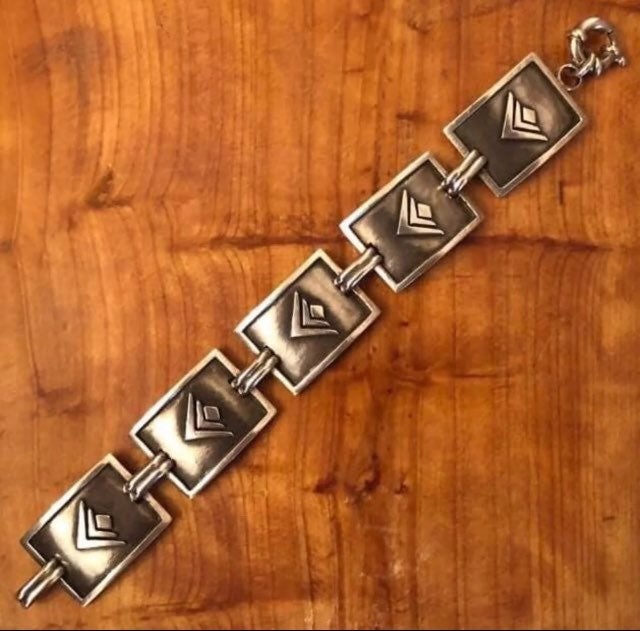 Signature Silpada Sterling Logo Bracelet