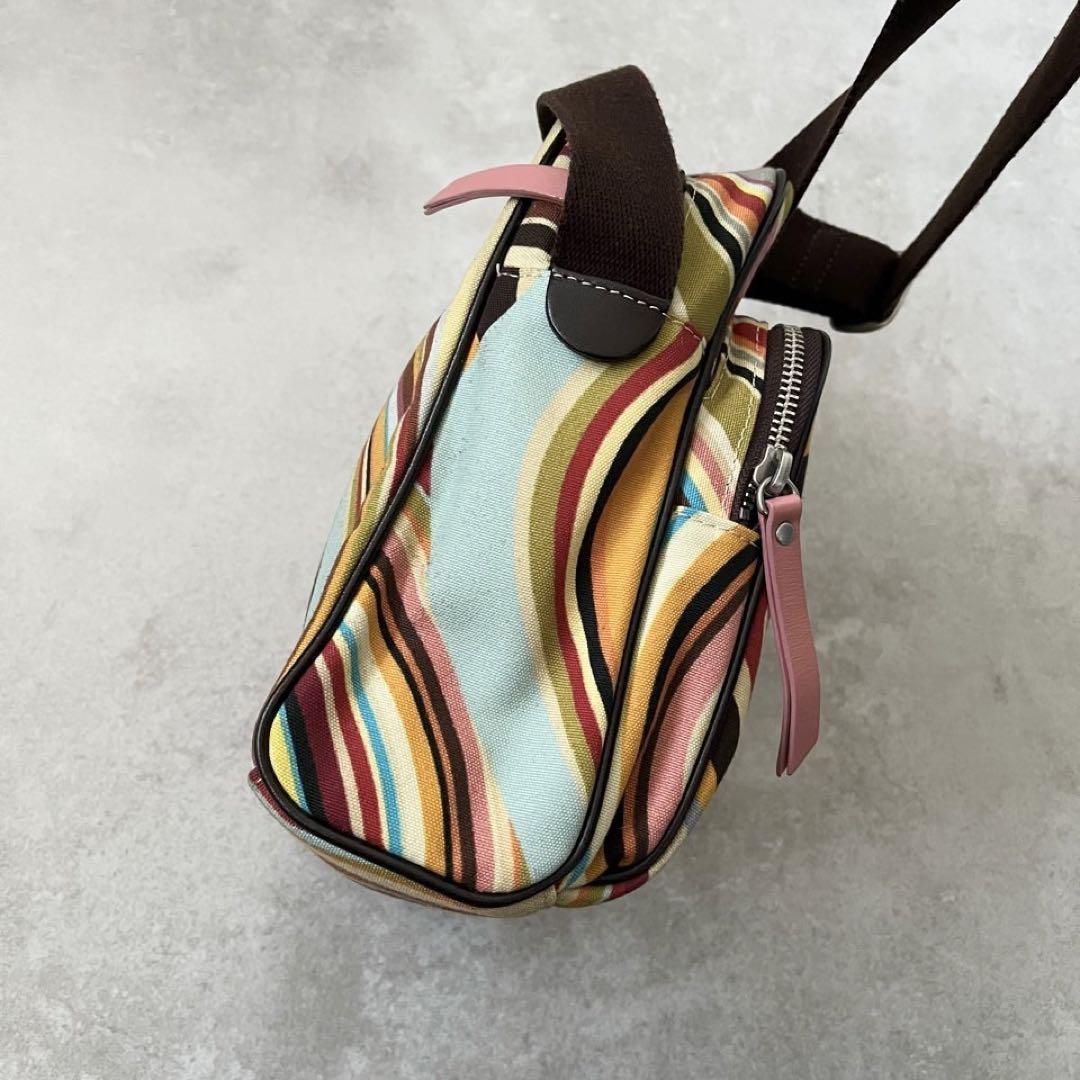 ショルダーバッグ PAUL SMITH Men Shoulder bag Multicolor M1A8104PCOATC PRINTED Paul Smith Multi-Stripe Shoulder Bag