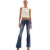 True Religion Medium Wash Carrie Flare Size 24