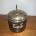 Vintage Priscilla Fine Silver plated Ice Bucket Glass Bowl Lined John Alden