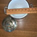 Vintage Priscilla Fine Silver plated Ice Bucket Glass Bowl Lined John Alden