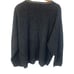 Vintage Eddie Bauer Lambswool Blend Ribbed Sweater Men XL VNeck Gray Heavy