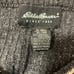 Vintage Eddie Bauer Lambswool Blend Ribbed Sweater Men XL VNeck Gray Heavy