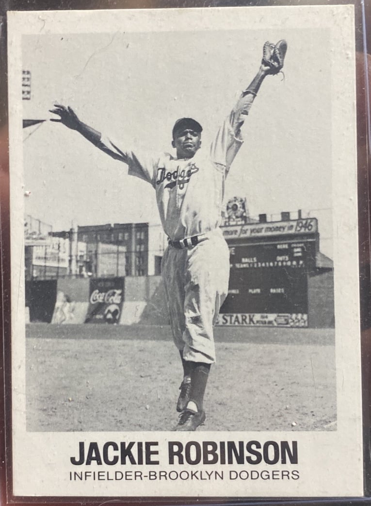 Jackie Robinson #20 Renata Galasso Card