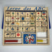 Vintage Flip LEARN THE ABC Wood Toy Educational Learning German *PLS READ*