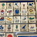 Vintage Flip LEARN THE ABC Wood Toy Educational Learning German *PLS READ*