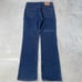 Vintage 90’s Levi’s 517 Red Tab Bootcut Flare Dark Denim Jeans Men’s 35x34 USA.