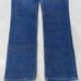 Vintage 90’s Levi’s 517 Red Tab Bootcut Flare Dark Denim Jeans Men’s 35x34 USA.