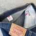 Vintage 90’s Levi’s 517 Red Tab Bootcut Flare Dark Denim Jeans Men’s 35x34 USA.