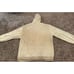 Vintage Phat Farm Suede Sweatshirt Beige Spell Out Hoodie Full Zip 90's Size XL
