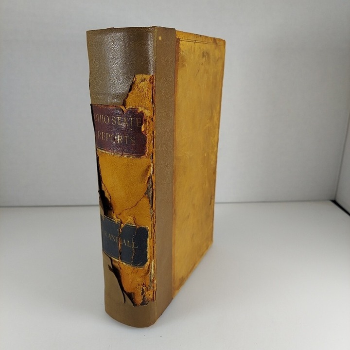 Ohio State Reports Vol 81 Emilius Randall 1910 W.H. Anderson Leathet HC