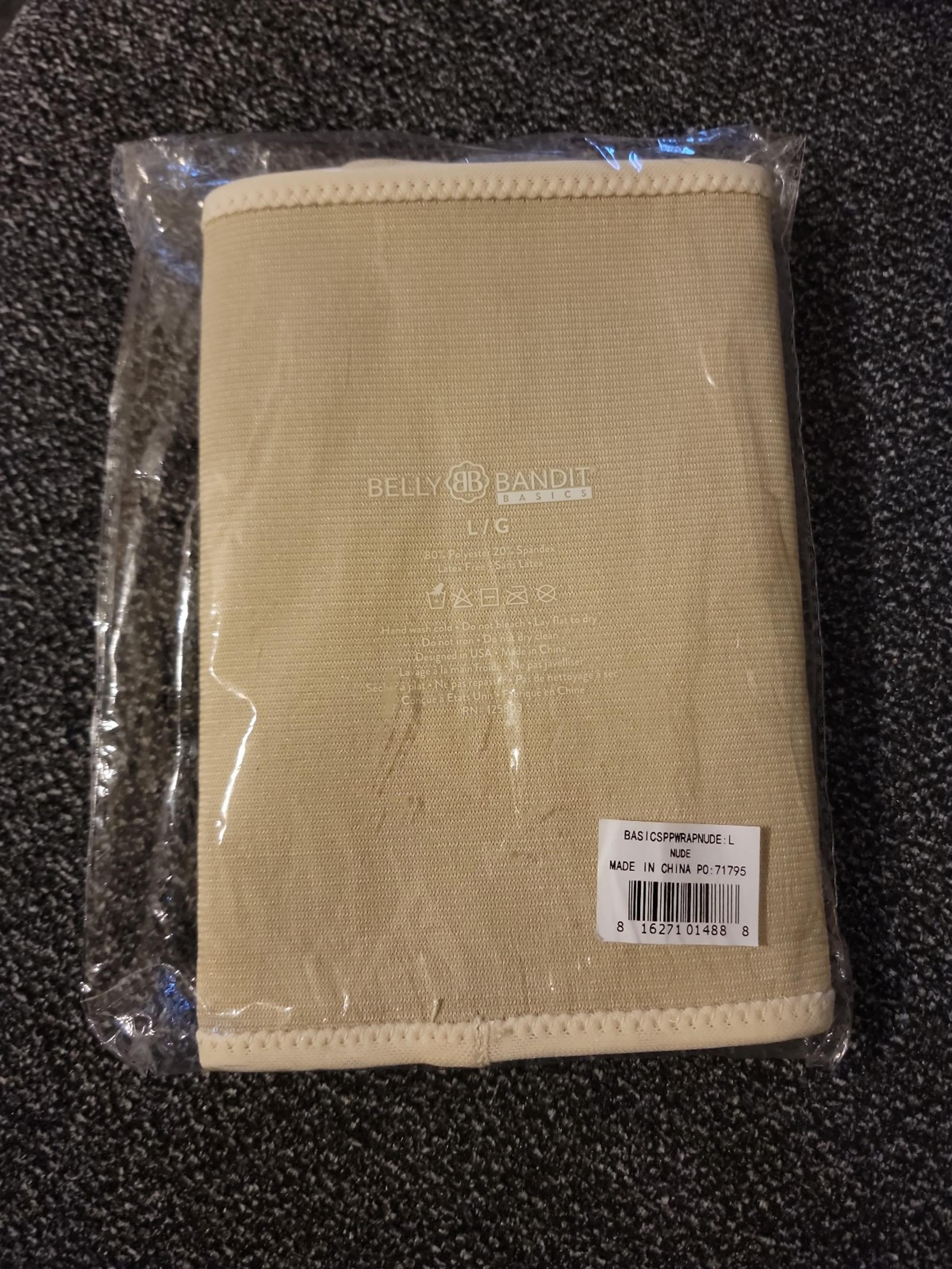belly bandit wrap nude new size large