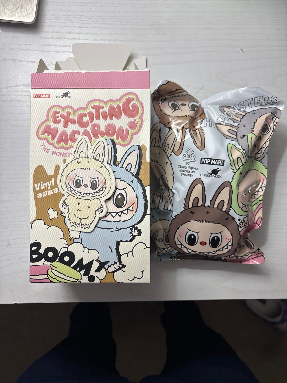 Labubu V1 macaron Soymilk