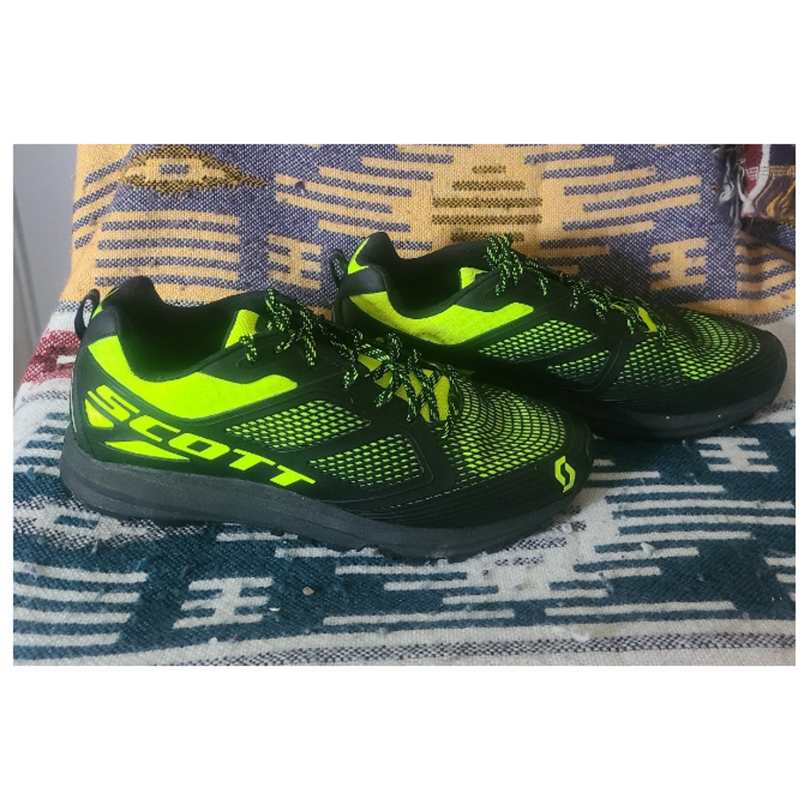 Scott ENDURO Low Tops Black & Green Size US 12