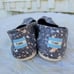 Toms Alpargata Women Forged Iron Grey Metallic Granite Fleck Flat Slip On 10
