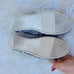 Toms Alpargata Women Forged Iron Grey Metallic Granite Fleck Flat Slip On 10