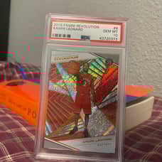 Kawhi Leonard Revolution Basketball trading card(2018)