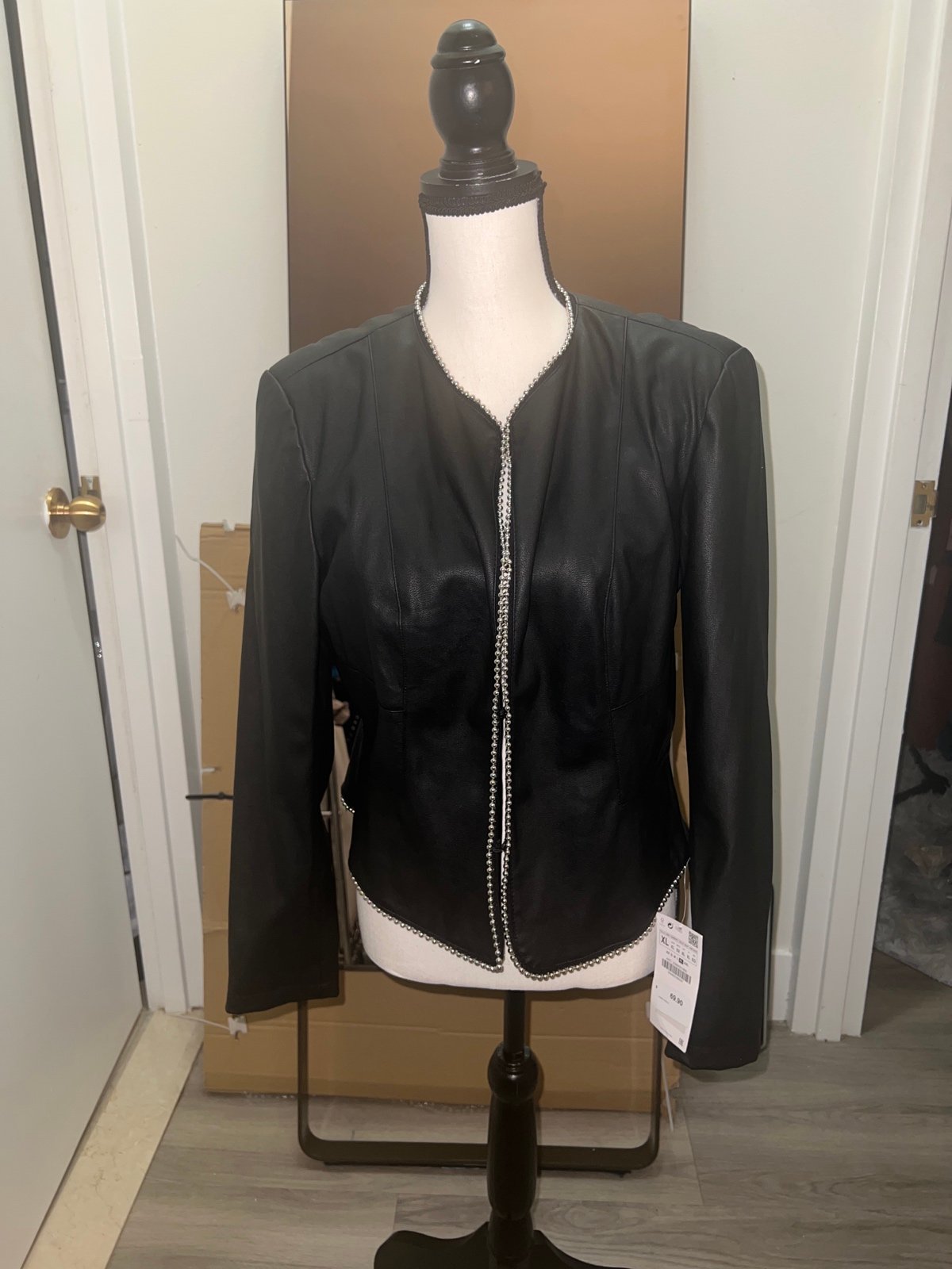 Nwt zara Leather Jacket