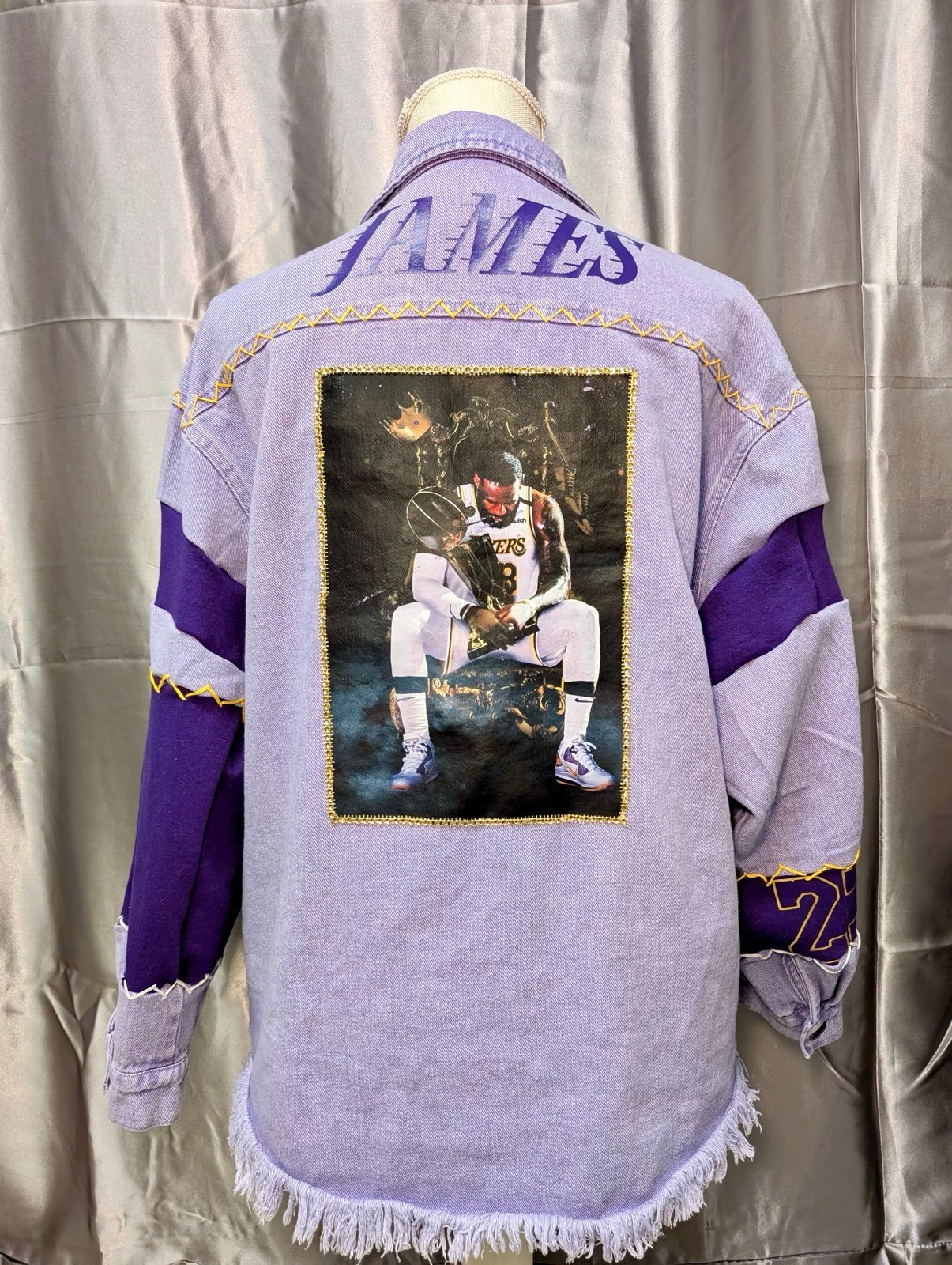 LA Lakers Jean Jacket